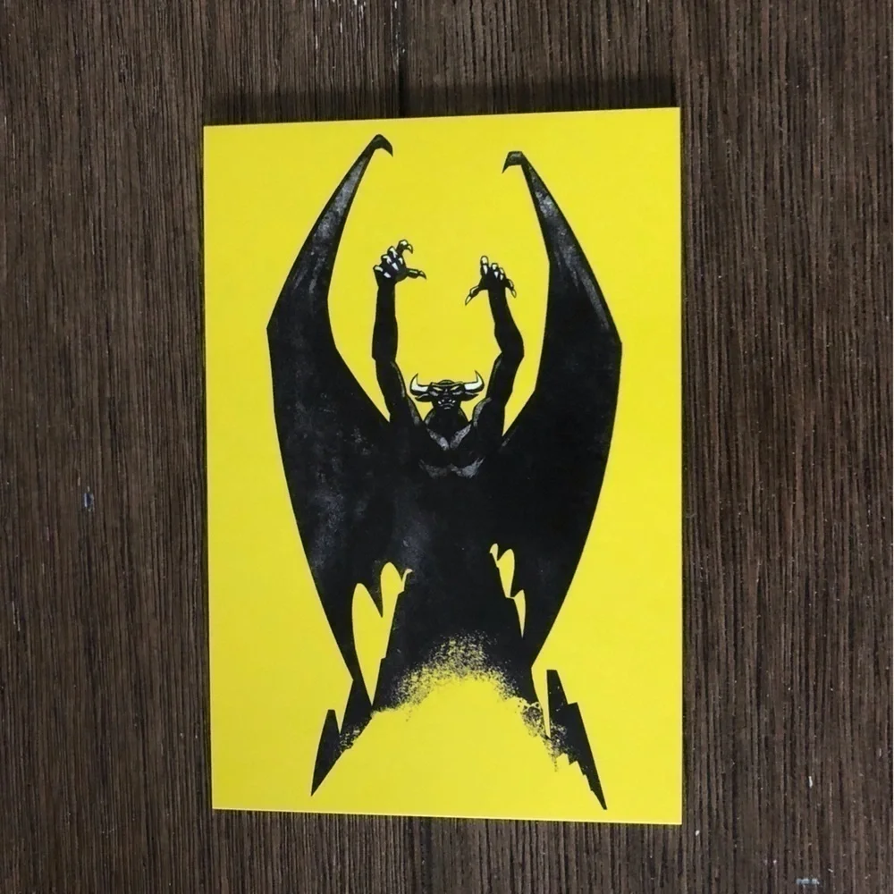 Disney Villains Postcards: Fantasia: Chernabog 5 pack